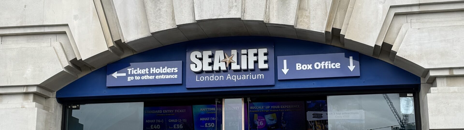 Sealife London Aquarium September 2024